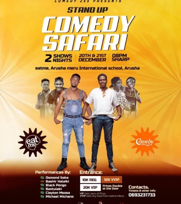 Comedy safari in Arusha
